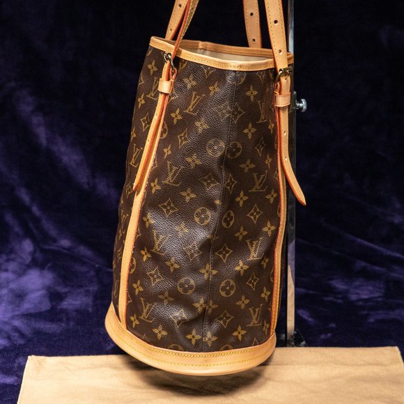 LOUIS VUITTON Bucket Monogram GM (LARGE!) - Picture 3 of 13